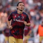 Darmian nel riscaldamento