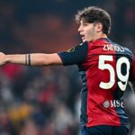 Mattia Zanoli in Genoa-Udinese