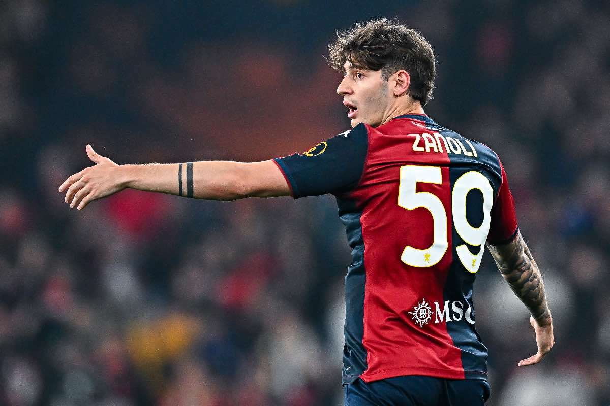 Mattia Zanoli in Genoa-Udinese