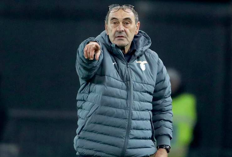 Maurizio Sarri allenatore della Lazio