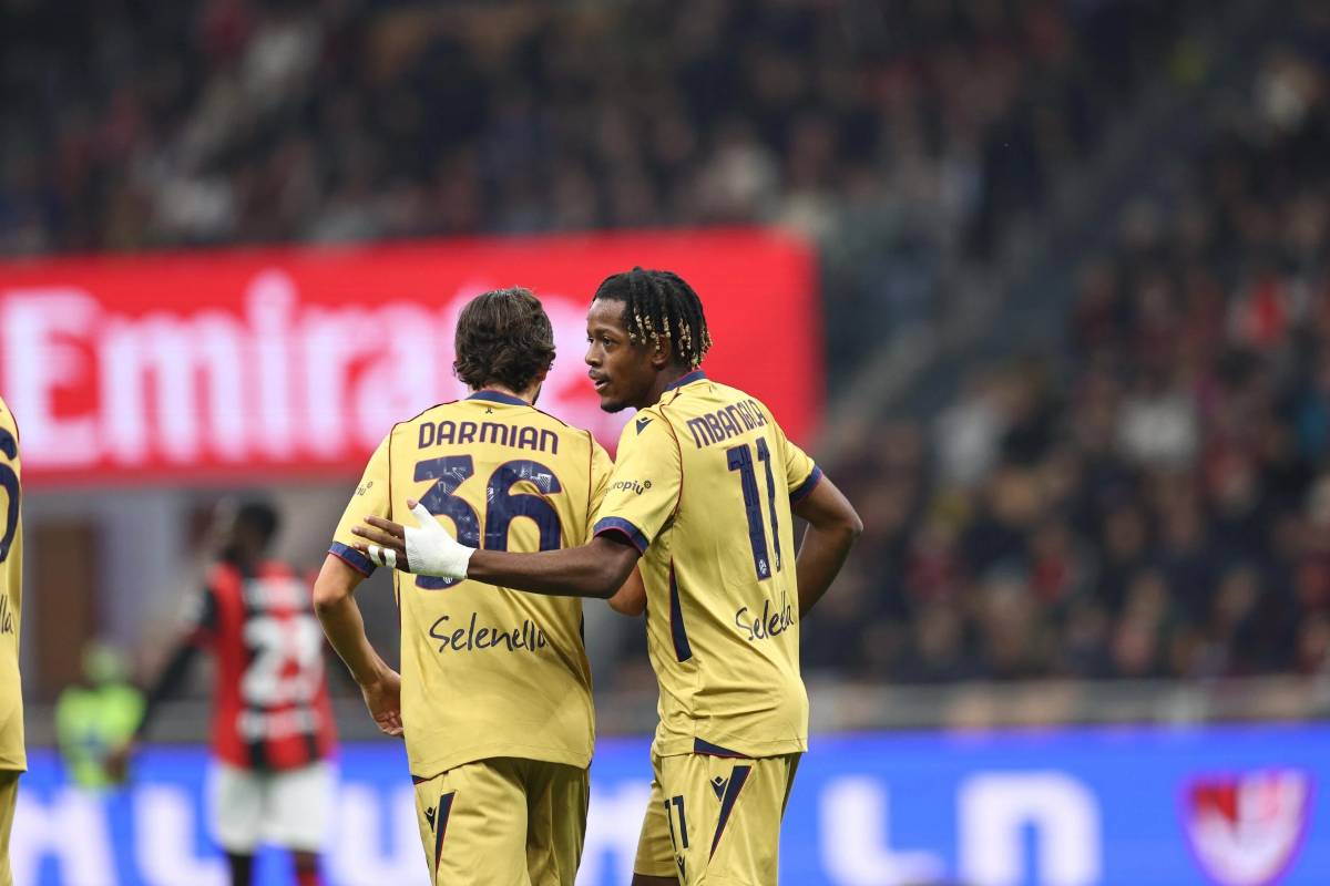 Mbangula dopo il gol