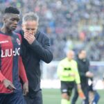 Mbaye con Mihajlovic