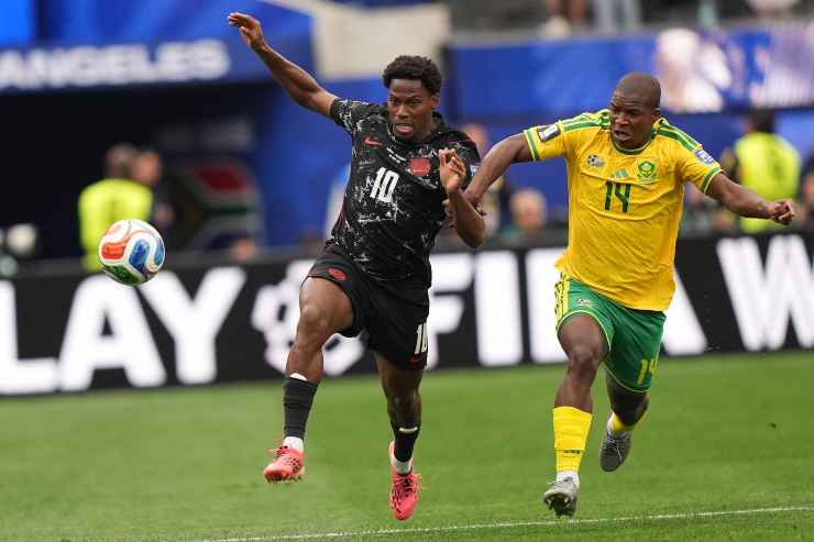 Mbekezeli Mbokazi con il Sudafrica ai Mondiali