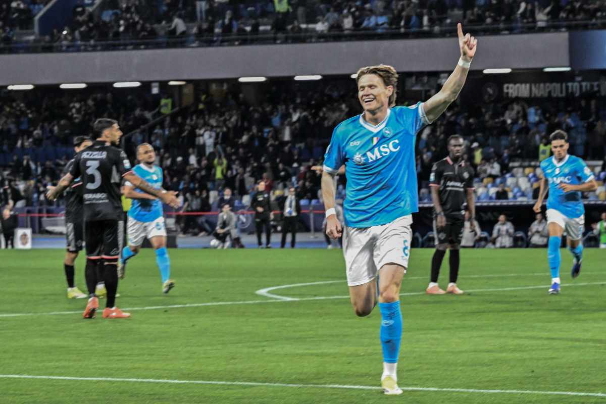 Napoli, deciso il futuro di McTominay: le ultime