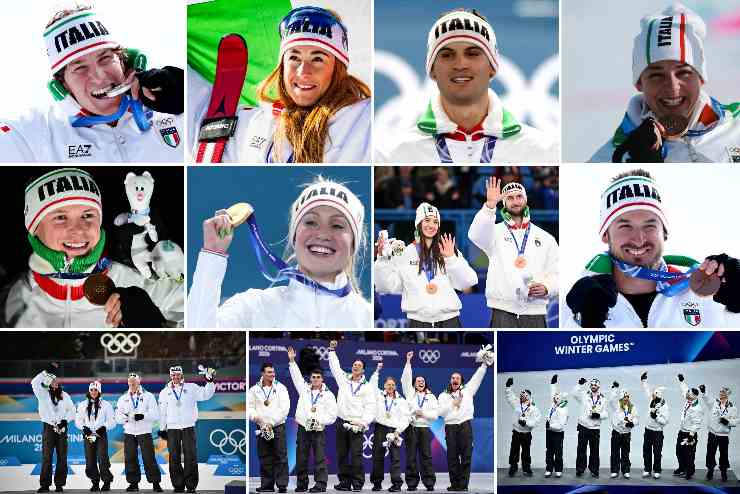I Medagliati italiani fin qui a Milano-Cortina 2026