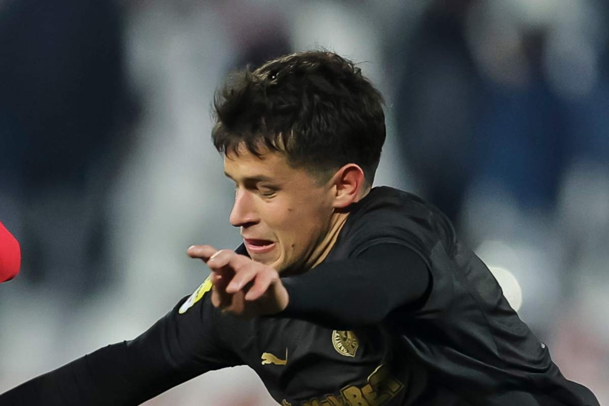 Mihajlo Ilic, calciatore del Bologna.