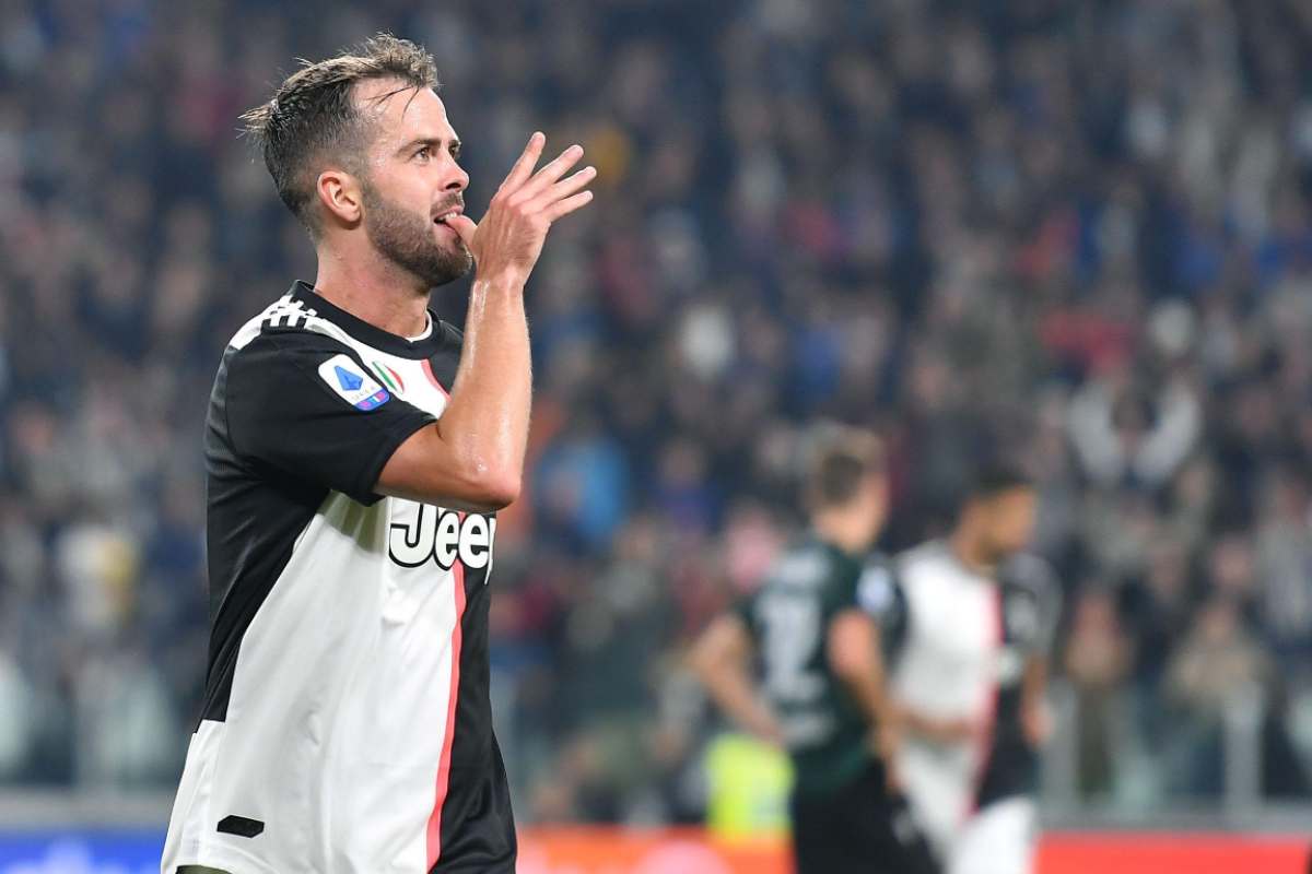 Pjanic esulta