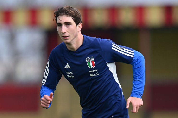 Fabio Miretti of Italy U21 during the Italy U21 Training Session on March 19, 2024 in Rimini, Italy.