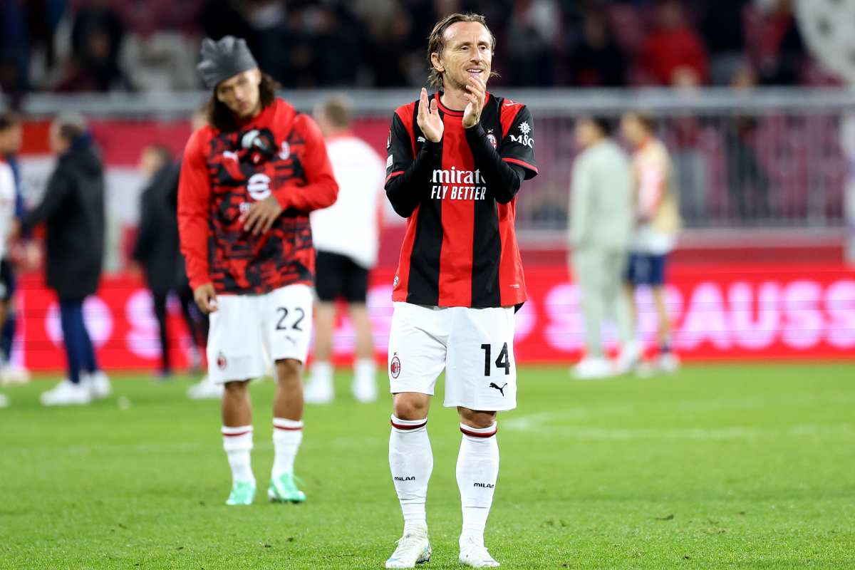 Modrić fine partita