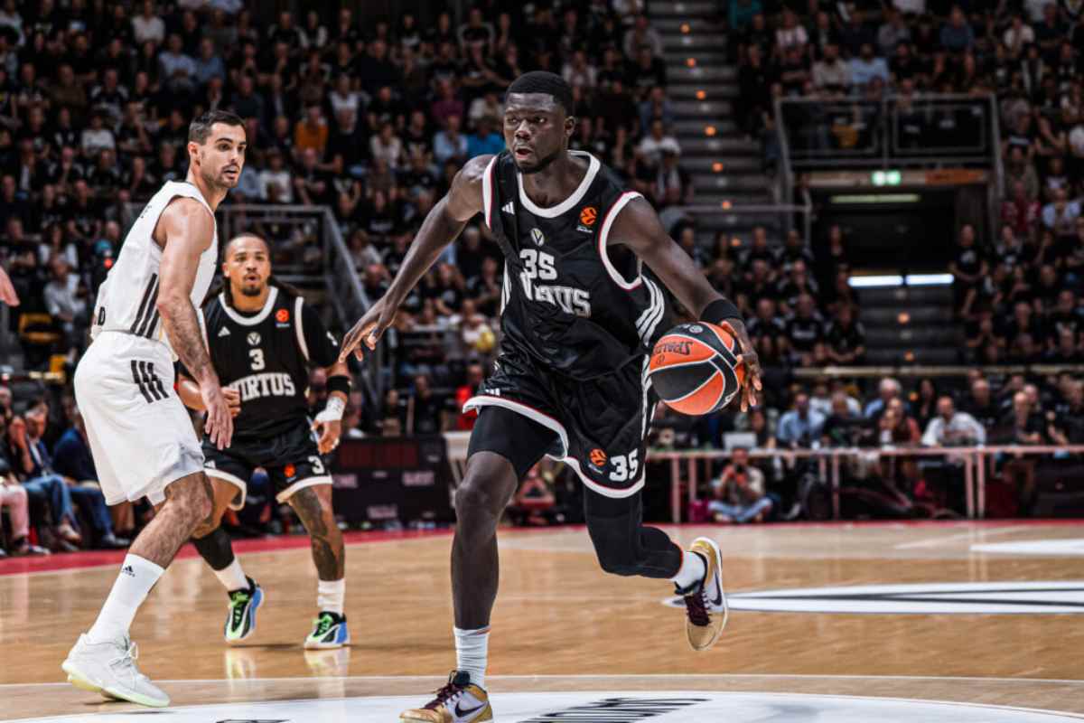 Momo Diouf nella sfida dell'andata contro il Real Madrid