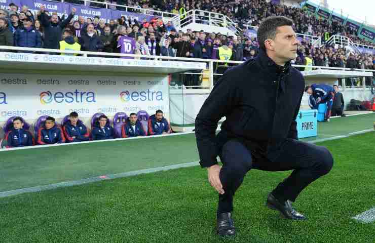 Thiago Motta inginocchiato