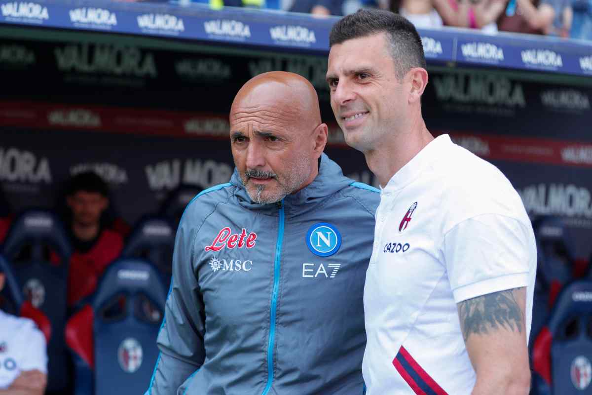 Spalletti insieme a Motta