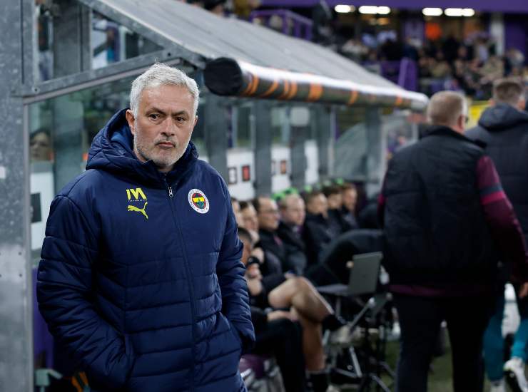 Mourinho durante una partita