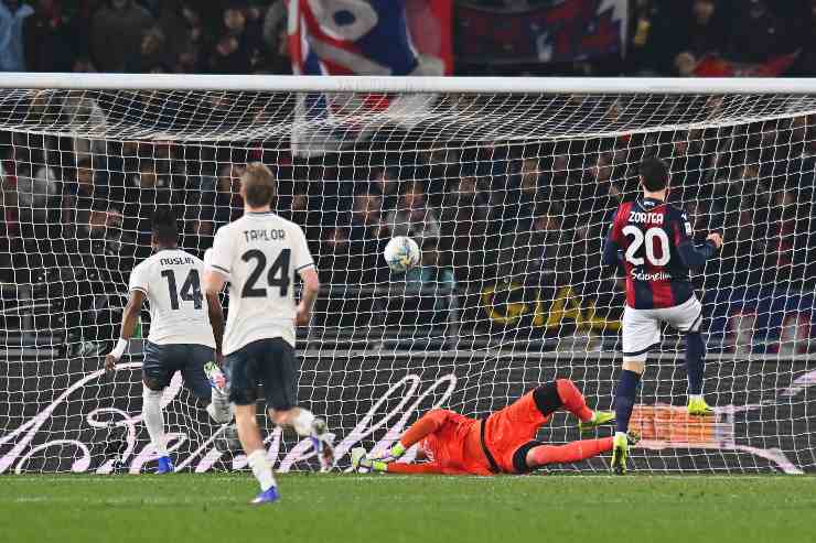Gol della Lazio in Coppa Italia