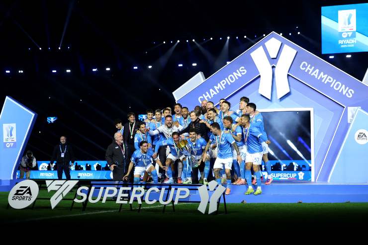 Il Napoli trionfa in Supercoppa