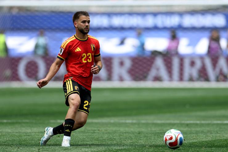 Raskin in azione con il Belgio