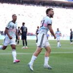 Raskin esulta dopo il gol