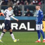 Cambiaghi esce dal campo dopo l'espulsione