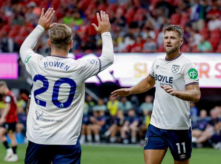 Fullkrug insieme a Bowen