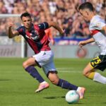 Nikola Moro rincorre l'avversario