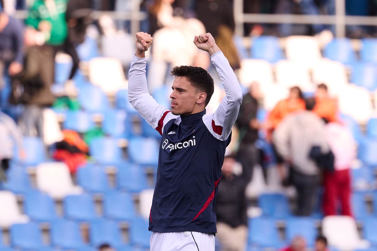 Moro esulta a fine partita