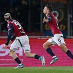 Moro esulta dopo un gol