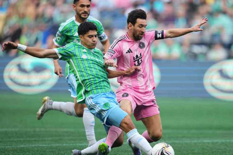 Obed Vargas in azione