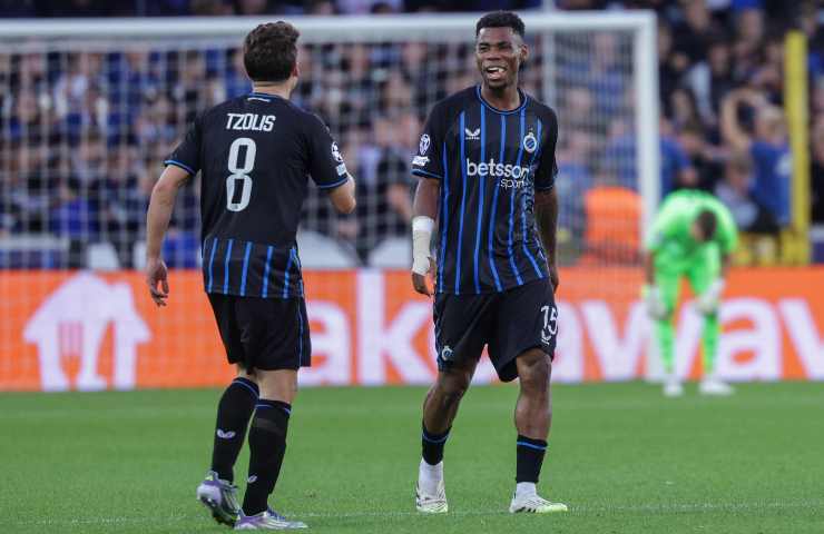 Onyedika insieme a Tzolis