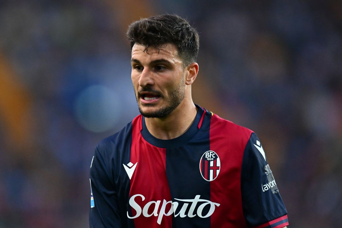 Riccardo Orsolini in Udinese-Bologna