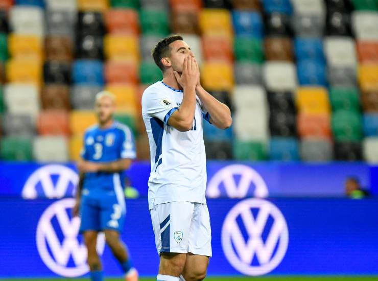 Gloukh con la maglia di Israele