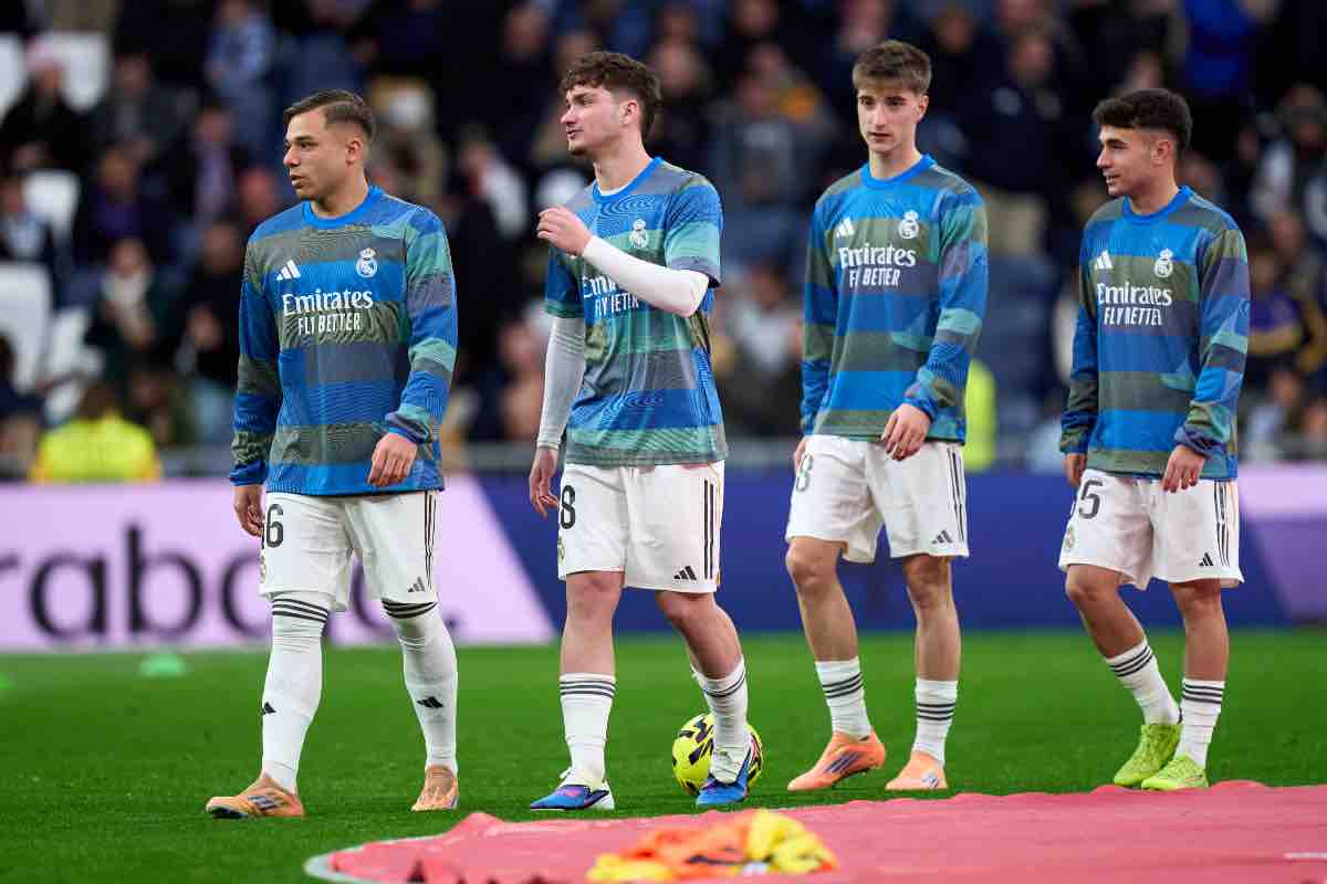 Leiva, Cestero, Cesar Palacios e David Jimenez prima di Real Madrid-Levante