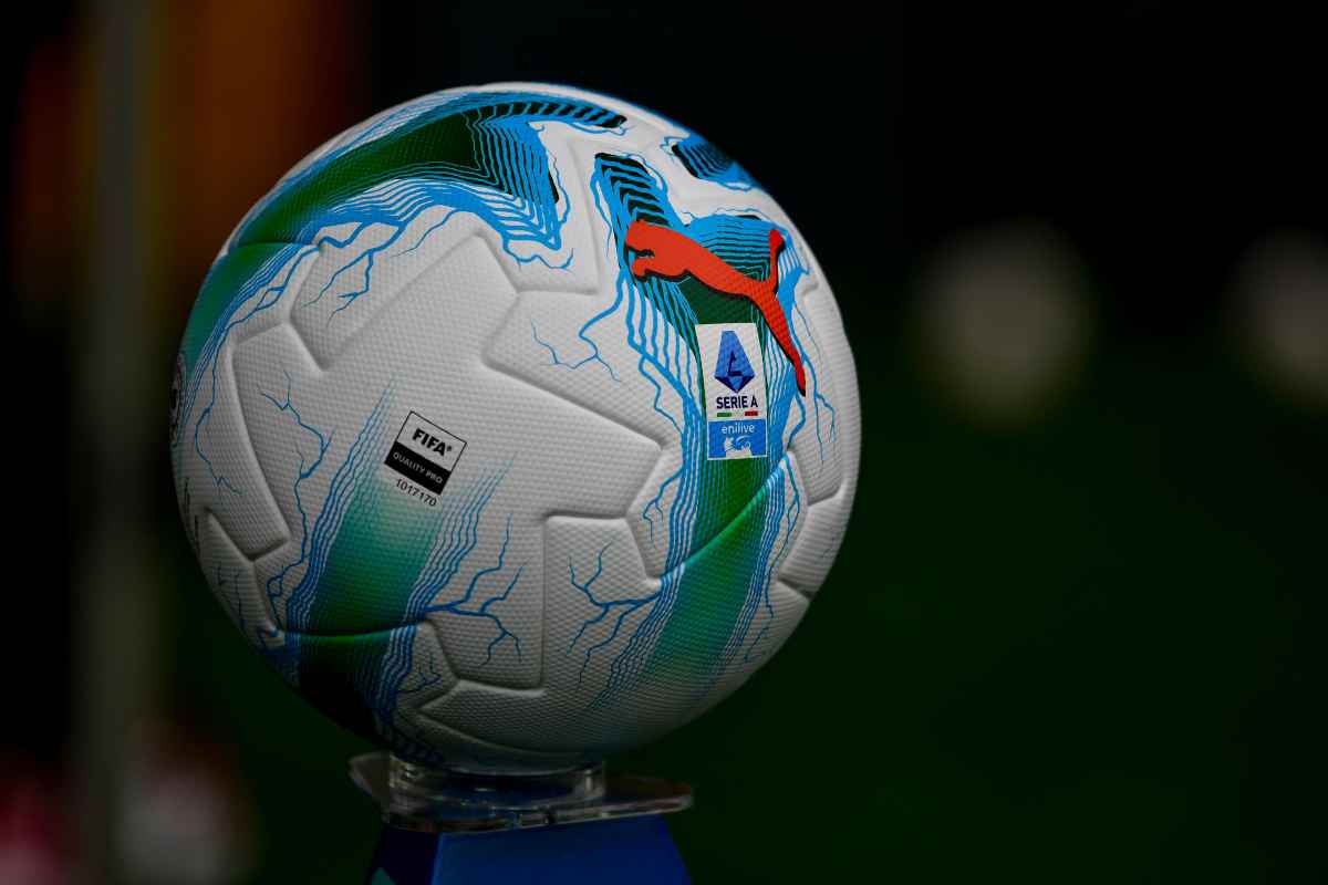 Un pallone di Serie A