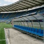 Una Panchina di calcio - immagine generata da IA