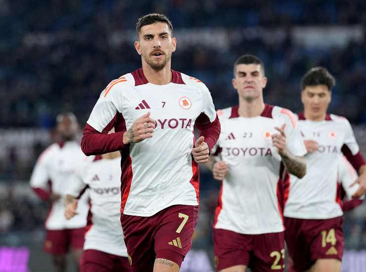 Pellegrini durante un riscaldamento