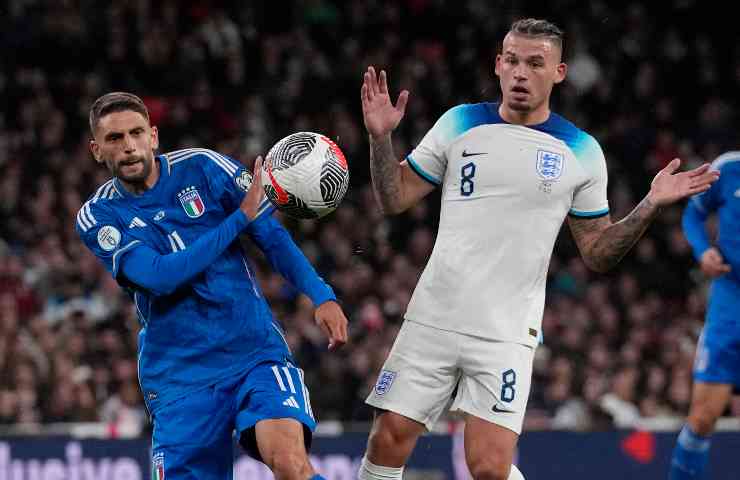 Kalvin Phillips in azione