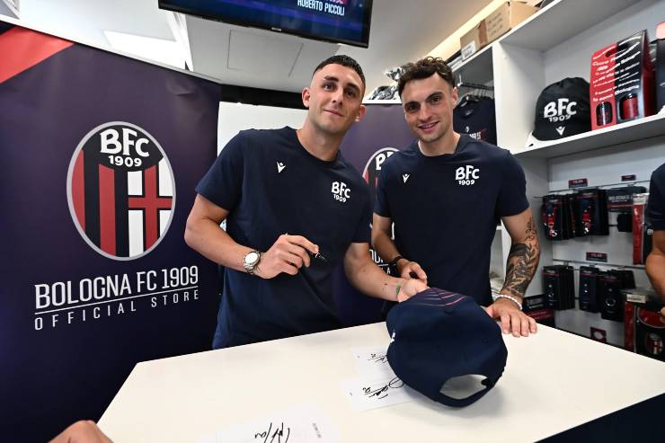 Piccoli e Zortea allo store