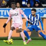 Rahim Alhassane durante Real Oviedo-Alaves