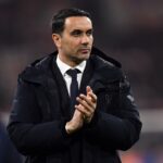 Raffaele Palladino durante Bayern Monaco-Atalanta di Champions League