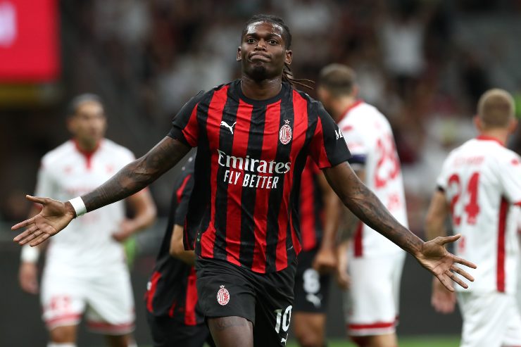 Leão esulta dopo un gol