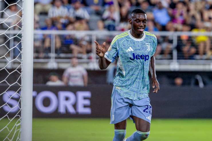 Randal Kolo Muani ai tempi in cui militava alla Juve