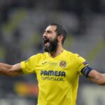 Raul Albiol esulta dopo una vittoria