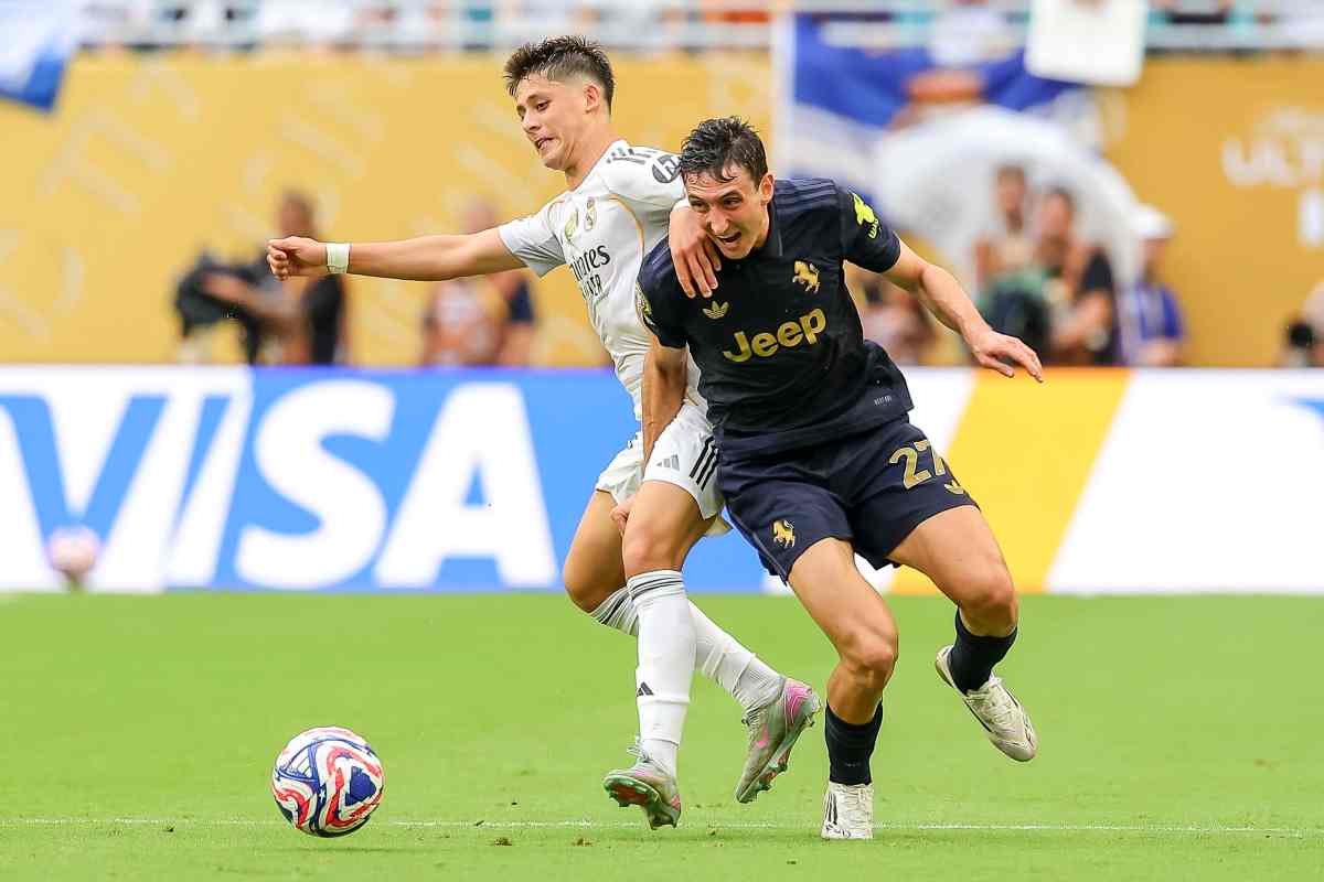 Un momento di Real-Juve