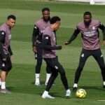 Real in allenamento