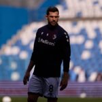 Freuler nel riscaldamento