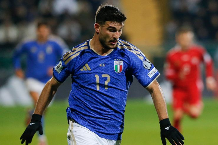 Riccardo Orsolini in Nazionale Italiana