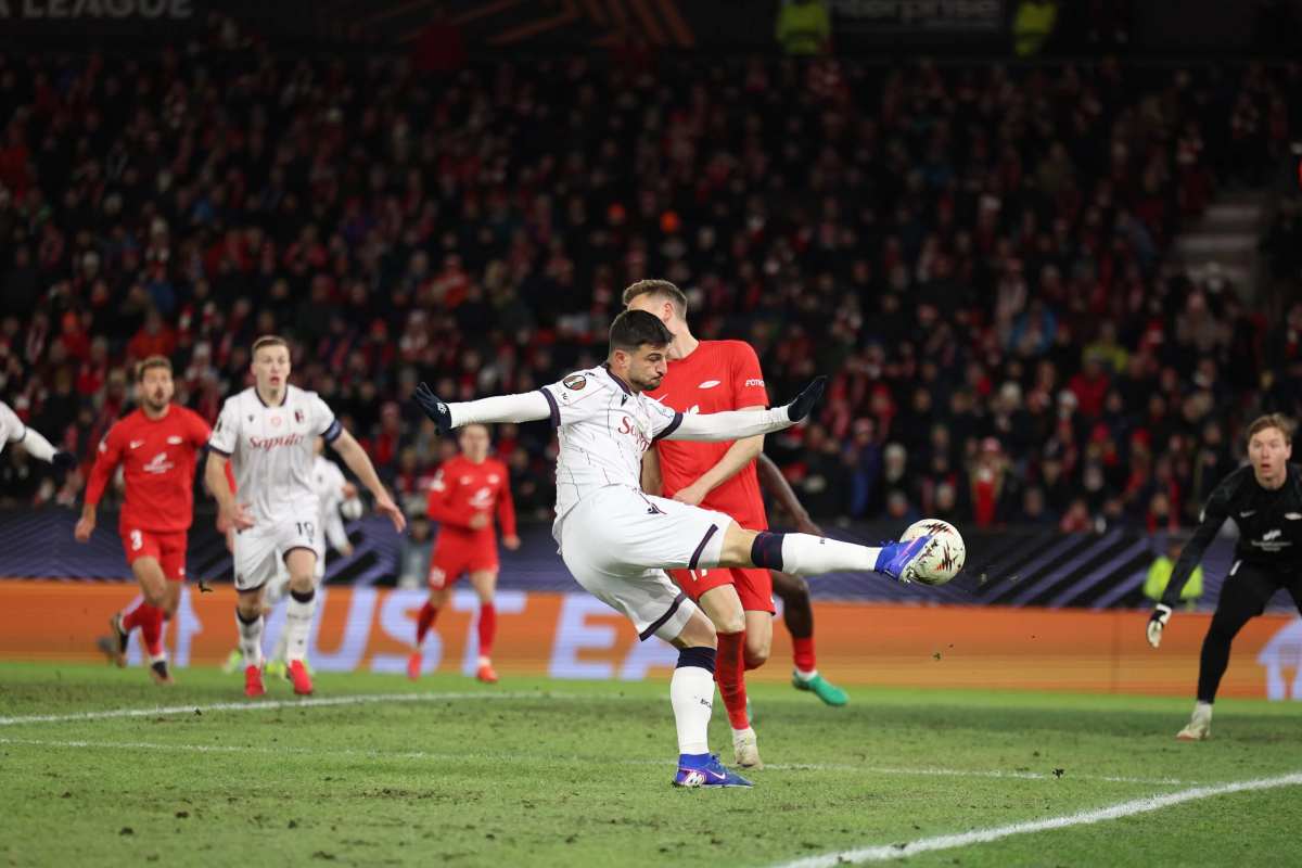 Bologna, due vittorie consecutive in trasferta in Europa senza subire gol: non accadeva dal 1998