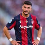 Riccardo Orsolini durante Bologna-Como