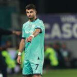 Riccardo Orsolini durante Fiorentina-Bologna