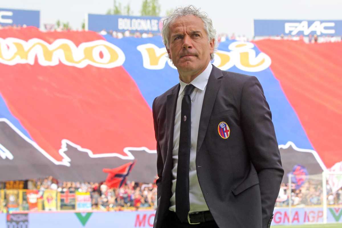 Roberto Donadoni ai tempi in cui allenava il Bologna
