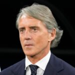 Roberto Mancini in primo piano